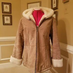 Wilson's leather woman's shearing coat